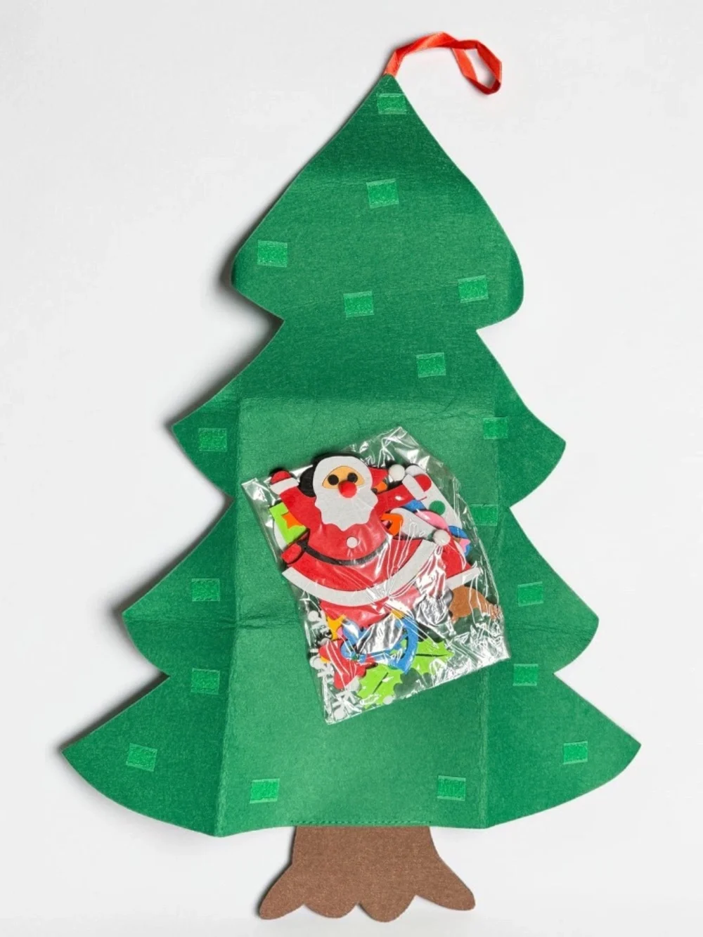 CASA CLAUS DIY Felt Christmas Tree 22 Pc Wall Decor